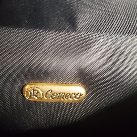 JR Comeco Vintage holiday Grey Sateen and Beaded Evening  Wedding Bag, Satchel. - Picture 3 of 14